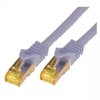 M-CAB Cat.7 savienojuma kabelis S-FTP PIMF LSZH 15.0m pelēks 10 Gigabit Ethernet 600MHz