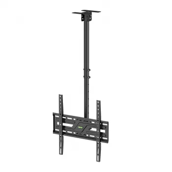 MACLEAN MC-175 griestu stiprinājums 37–75 collu TV, 50 kg, VESA 400x400, melns