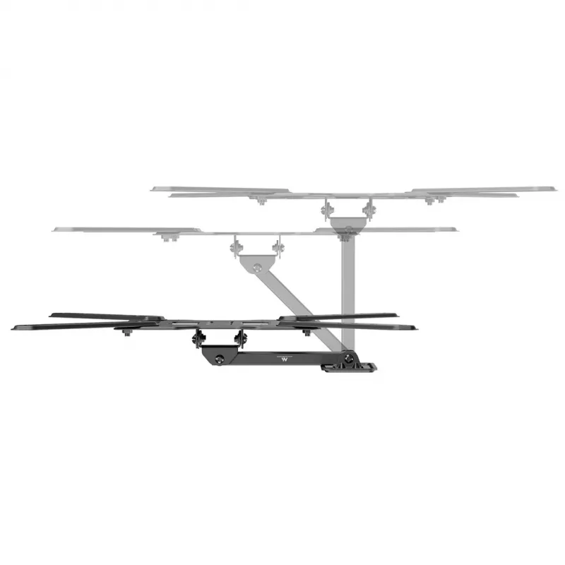 Maclean MC-758 N Fiksētais sienas stiprinājums 23–65 collu TV un monitoriem, 30 kg, VESA 400x400, melns
