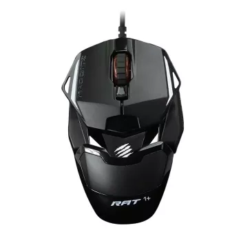 Mad Catz THE AUTHENTIC R.A.T. 1+ Gaming Mouse (MR01MCINBL000-0) - Melns/Sarkans