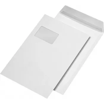 MAILMEDIA Elepa - rössler kuvert SECURITEX® sūtījumu aploksne C4 ar lodziņu, 130 gsm, pašlīmējoša, 100 gab. (30001204)