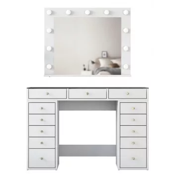 Grimēšanās galds Kalune Design BJ118 - 2789 White