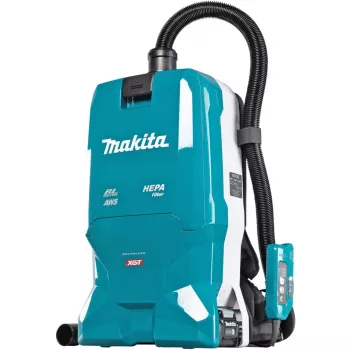 Makita Bezvadu Mugursomas Putekļsūcējs VC012GZ01 Zils Tikai Instruments