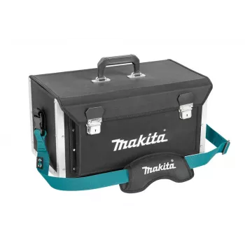 MAKITA E-15394 Atvērtā instrumentu soma 50/25, 20 kabatas, 15 kg slodze, melna/zila