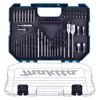 Makita ME-15126 18V LXT bezvadu triecienskoka urbjskrūvgriezis komplektā ar 70 daļu uzgaļu komplektu, 2 baterijām, lādētāju un cieto koferi