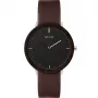 MAM MAM627 Unisex pulkstenis 39mm Melns ciparnīca Melns sieta aproce Miyota kvarcs