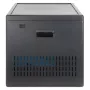 Manhattan 12-Bay USB-C portatīvo datoru uzlādes skapis uz riteņiem, 65W uz portu, 780W kopā, tērauds, melns, UK un EU kabeļi, 395x32.5x290mm nodalījumi