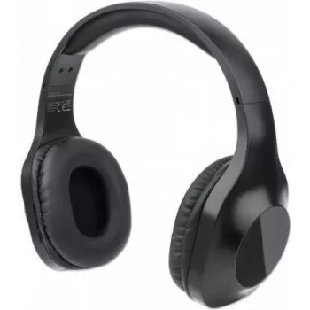 Manhattan Sound Science Bluetooth Over-Ear austiņas - bezvadu Bluetooth 5.0 + EDR, omnidirekcionāls mikrofons, iebūvētas vadības, melnas (179812)