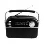 Manta RDI918B portatīvais CD atskaņotājs ar FM radio, MP3 atskaņošanu, USB un AUX ieeju, melns