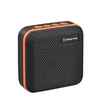 Manta SPK01GO pārnēsājamais Bluetooth skaļrunis zelta krāsā