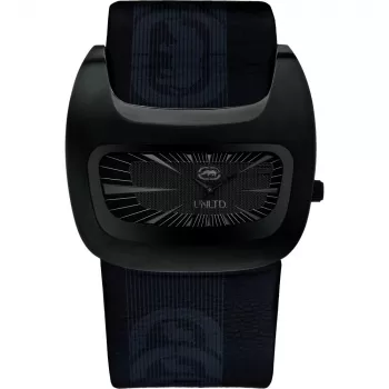 MARC ECKO E16077G2S vīriešu kvarca analogs pulkstenis 50mm nerūsējošais tērauds melns ciparnīca