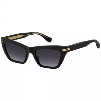 MARC JACOBS Sieviešu MJ-1112-S-807 Kvadrātveida saulesbrilles Melnas/Pelēkas 54mm