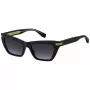 MARC JACOBS Sieviešu MJ-1112-S-807 Kvadrātveida saulesbrilles Melnas/Pelēkas 54mm