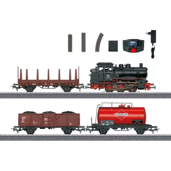 Märklin 29890 Digitālais startera komplekts ar BR 89.0 tvaika lokomotīvi, C-Track, Mobile Station, H0 mērogs (1:87), III laikmets