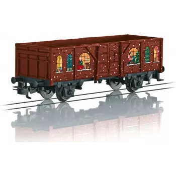 Märklin 44224 H0 Rlmms 56 kravas vagons ar kravu, IV ēra