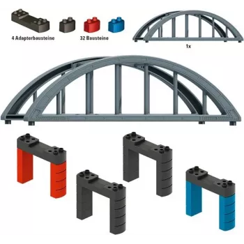 Märklin 72218 H0 taisna siju tilta komplekts C/K/M sliedēm, pelēks, 360 mm
