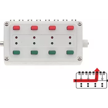 Märklin 72710 digitālais vadības panelis ar atgriezenisko saiti pārmijām un signāliem, balts