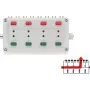 Märklin 72710 digitālais vadības panelis ar atgriezenisko saiti pārmijām un signāliem, balts