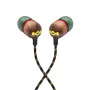 Marley Smile Jamaica Vadu Austiņas ar Mikrofonu un USB-C, 9mm Draiveri – Rasta (EM-JE042-RA)