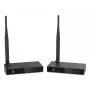 MARMITEK TV Anywhere Wireless HD 2 Full HD bezvadu HDMI pagarinātāja komplekts ar IR tālvadību, 50m diapazons, 1080p, melns