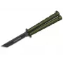 K25 36249 Balisong tauriņnazis, zaļš