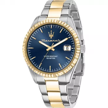 Maserati vīriešu Potenza kvarca analogais pulkstenis R8853100027 43mm nerūsējošais tērauds