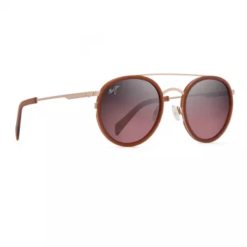 MAUI JIM RS534-16R Unisex Sauļošanās Brilles, Matēts Melns Rāmis, Neitrāli Pelēkas Lēcas, 54/18/140 mm
