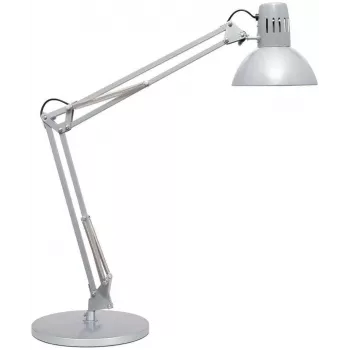 MAUL 8201095 galda lampa E27 LED sudraba