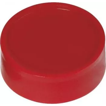 MAUL apaļais magnēts Ø 34 mm sarkans, 10 gab. (61733-25)