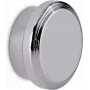 MAUL apaļš neodīma magnēts ar nerūsējošā tērauda korpusu, 30 mm diametrs, 9 mm biezums, sudraba, 1 gab. 6171096