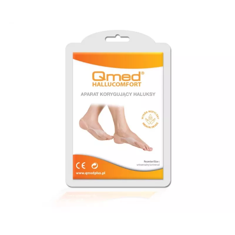 MDH Hallucomfort Hallux Valgus koriģējošā ierīce – regulējama nakts šina pēdas īkšķa atvieglošanai, universāla piegulšana