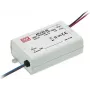 MEAN WELL APV-35-24 36W 24V pastāvīgā sprieguma LED draiveris, 90-264V AC ieeja, pasīvā dzesēšana, balts