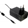 MEAN WELL GSM36E09-P1J medicīnas barošanas bloks 36W 9V 4A ar DC spraudni