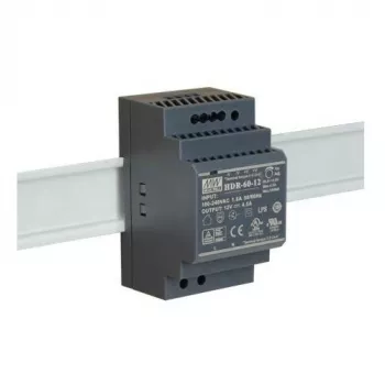 Mean Well HDR-60-12 12V 60W 5A DIN Rail Strāvas Padeve