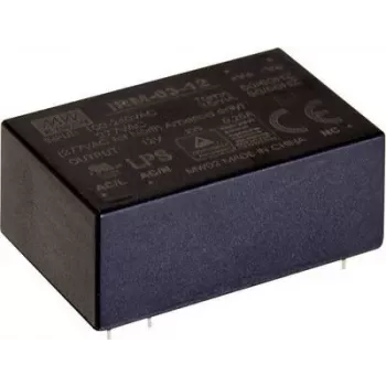 MEAN WELL IRM-03-9S 3W 9V DC PCB montāžas encapsulated AC-DC barošanas modulis
