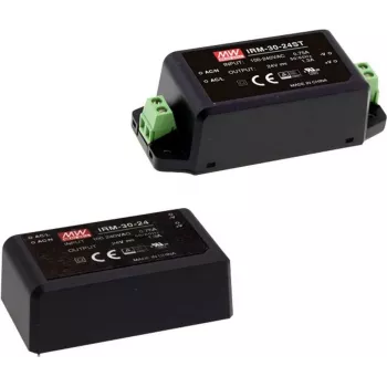 MEAN WELL IRM-30-5ST AC/DC PCB montāžas barošanas bloks 5V 6A 30W encapsulated modulis