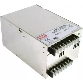 MEAN WELL PSP-600-12 600W 12V 50A AC/DC barošanas bloks ar aktīvo PFC un tālvadību