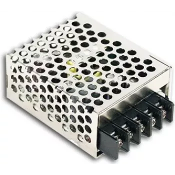 MEAN WELL RS-15-5 15W 5V 3A iekļauts komutācijas barošanas bloks