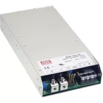 MEAN WELL RSP-750-48 750W 48V iekļauts barošanas bloks ar PFC, 1U zema profila