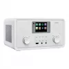 MEDION MD 88069 interneta radio uztvērējs ar DAB+, FM, Bluetooth, Wi-Fi, Spotify Connect, 2,8″ TFT ekrānu, 2x 10 W, balts