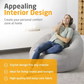 Medisana RS100 Bubble Sofa ar masāžu, pelēka