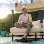 Medivon Bella Go Wireless Roller Facial Massager ar EMS Mikrostrāvu, Vibrāciju, LED Gaismas Terapiju, Uzlādējams, USB-C, 3 Intensitātes Līmeņi, Ergonomisks Dizains, Pārnēsājams