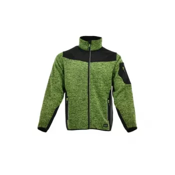 Vīriešu adītais cardigan ar rāvējslēdzēju un stāvapkakli - ComfortXL