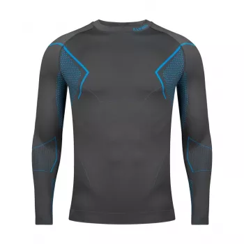 Vīriešu termoaktīvs sporta krekliņš Alpinus Active Base Layer Grey GT43860 2XL