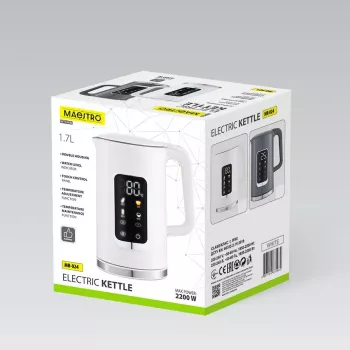 MEO Maestro Elektriskā tējkanna MR-024-GREY 1.7 L 2200 W Pelēka