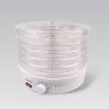 MEO MR-765 augļu un dārzeņu žāvētājs, 245W, 5 paplātes, balts