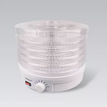 MEO MR-765 augļu un dārzeņu žāvētājs, 245W, 5 paplātes, balts