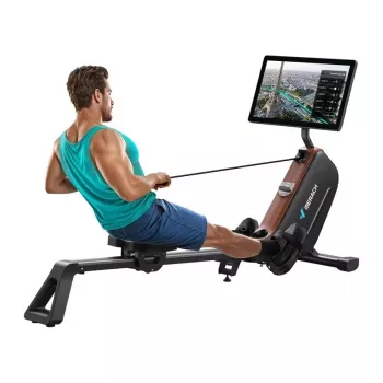 MERACH MR-R15B3-EU Magnētiskais airēšanas trenažieris - Salokāms, Bluetooth, 16 pretestības līmeņi, 150kg max lietotāja svars