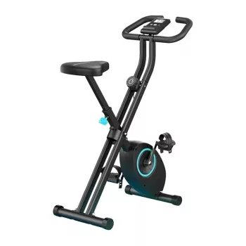 MERACH MR-S14L2 X-Bike Magnētiskais salokāmais trenažieris ar 8 pretestības līmeņiem, Bluetooth, LCD displeju un pulsa sensoriem, 100 kg maks.
