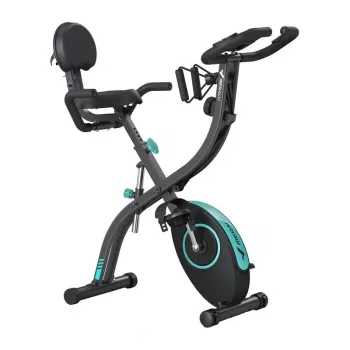 MERACH MR-S15B2 X-BIKE Magnētiskais vertikālais velotrenažieris ar Bluetooth, 8 pretestības līmeņiem, salokāms